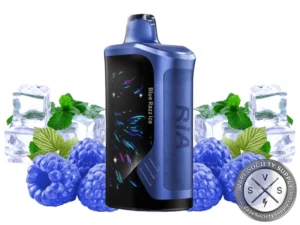 RIA NV30K Disposable Vape By Geek Bar Blue Razz Ice-1
