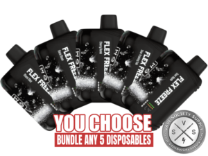 [5-Pack] Juice Head Flex Freeze 50K Puffs