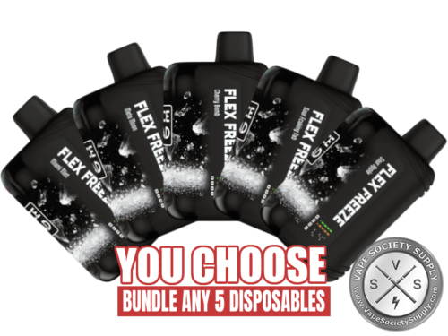 [5-Pack] Juice Head Flex Freeze 50K Puffs