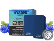7 Daze Clickmate MAX Mates _ 40K Puffs Blue Razz