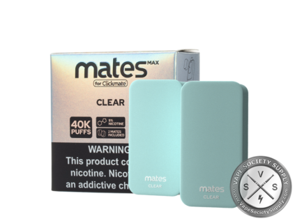7 Daze Clickmate MAX Mates _ 40K Puffs Clear