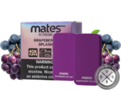 7 Daze Clickmate MAX Mates _ 40K Puffs Grapeberry Splash