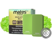 7 Daze Clickmate MAX Mates _ 40K Puffs Sour Apple Belt