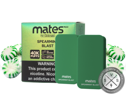 7 Daze Clickmate MAX Mates _ 40K Puffs Spearmint Blast
