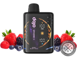 DOJO Sphere X Powered By Vaporesso 40K Puffs Berry Blast Triad
