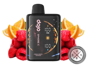 DOJO Sphere X Powered By Vaporesso 40K Puffs Fresh Berry Orange