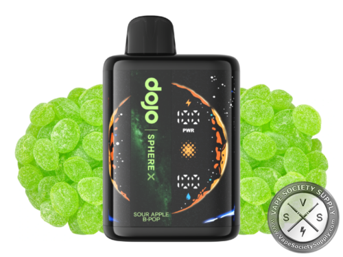 DOJO Sphere X Powered By Vaporesso 40K Puffs Sour Apple B-pop