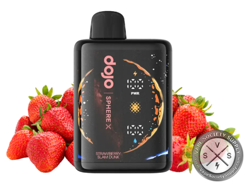DOJO Sphere X Powered By Vaporesso 40K Puffs Strawberry Slam Dunk