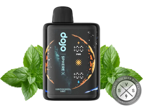 DOJO Sphere X Powered By Vaporesso 40K Puffs Wintergreen Mint