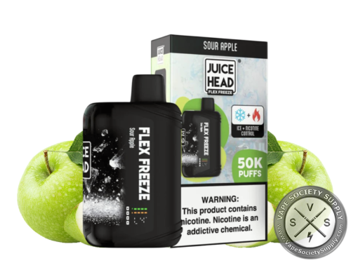 Juice Head Flex Freeze 50K Puffs Sour Apple