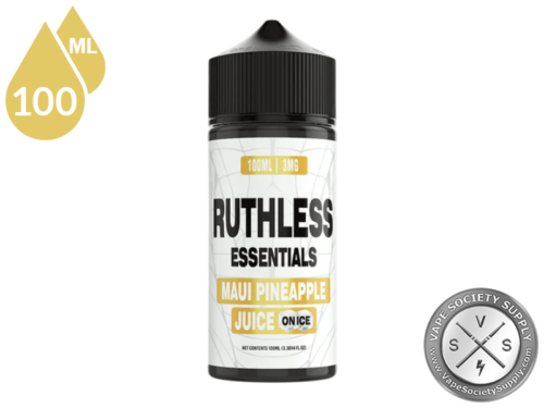 Maui Pineapple Juice On Ice Ruthless Essentials
