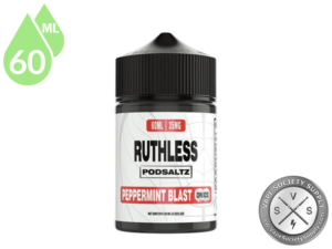 Peppermint Blast On Ice Ruthless Essentials Pod Salt