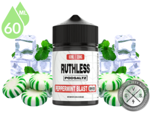 Peppermint Blast On Ice Ruthless Essentials Pod Salt