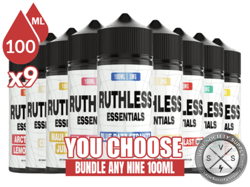 Ruthless Essentials Bundle 9 100 (900ml)