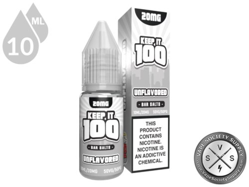 Unflavored KEEP IT 100 BAR SALT 1
