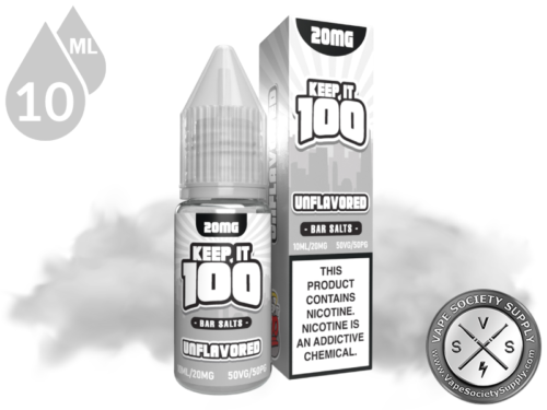 Unflavored KEEP IT 100 BAR SALT 1