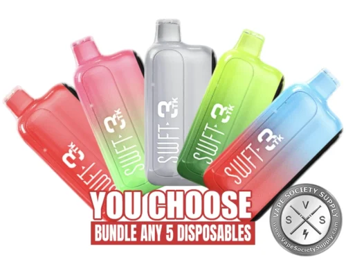 [5-Pack] SWFT 3TK 40,000 Puffs Disposable