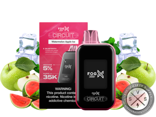 FOG X CIRCUIT 35k Disposable Watermelon Apple Ice