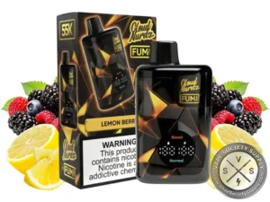 FUMI x Cloud Nurdz 55K Puffs Disposable Lemon Berry