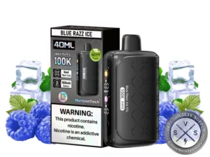 HorizonTech 100K Disposable Blue Razz Ice