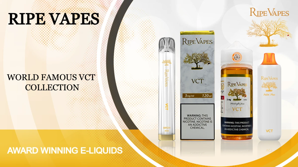 Ripe Vapes Tobacco Flavors Ejuice VCT