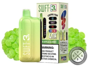 SWFT 3TK 40,000 Puffs Disposable Sour Apple Gummy