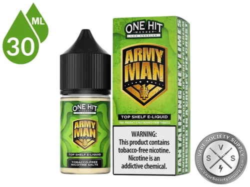 Army Man ONE HIT WONDER Nicotine Salt