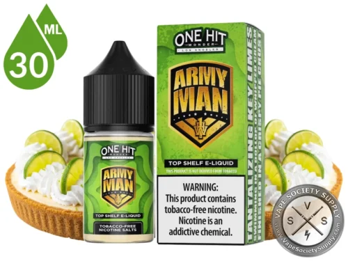 Army Man ONE HIT WONDER Nicotine Salt