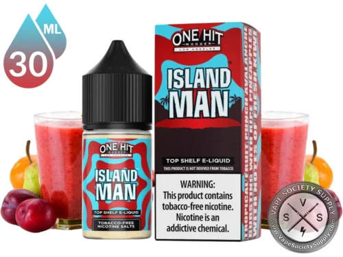 Island Man ONE HIT WONDER Nicotine Salt