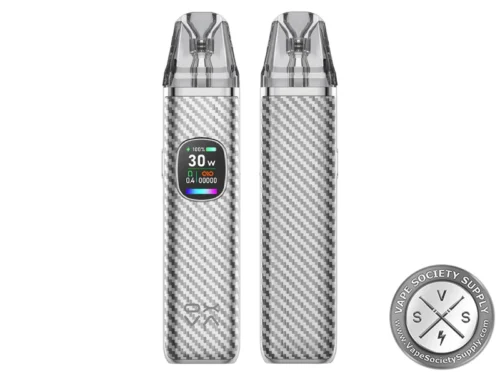OXVA XLIM Pro 2 1300mAh Pod System Starter Kit Silver Carbon