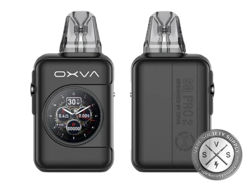 OXVA XLIM SQ Pro 2 1600mAh Pod System Starter Kit Black Leather