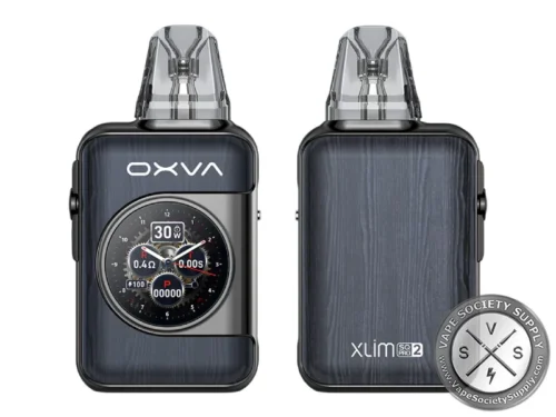 OXVA XLIM SQ Pro 2 1600mAh Pod System Starter Kit Gunmetal Wood