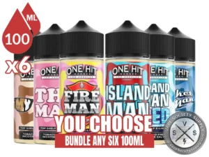 One Hit Wonder E-Liquid Bundle 6 100ml (600ml)