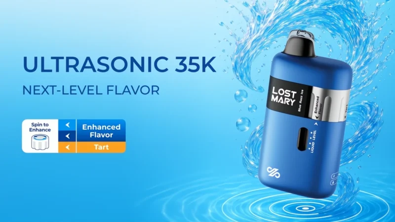 lost mary ultrasonic disposable vape 35k