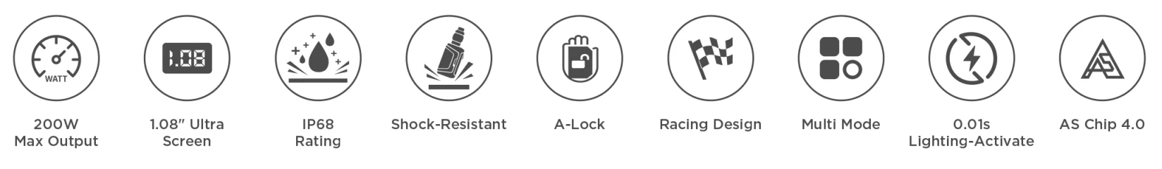 geek vape Aegis legend 5 specifications 