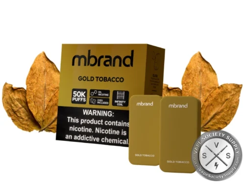 Daze mBrand Clickmate Pods 50K Puffs Gold Tobacco
