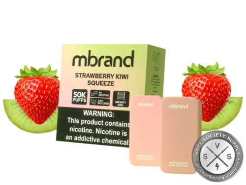 Daze mBrand Clickmate Pods 50K Puffs Strawberry Kiwi Squeeze