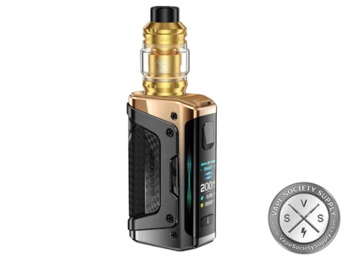 GeekVape Aegis Legend 5 200W Dual 18650 Starter Kit racing gold