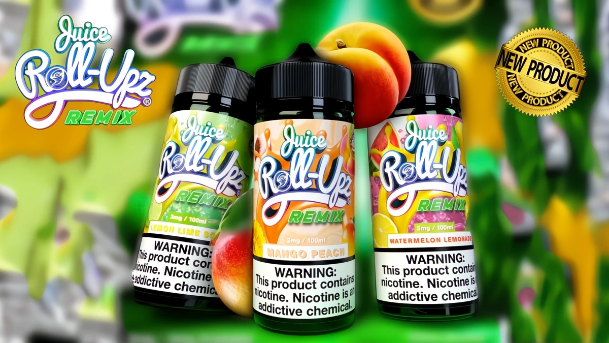 Juice Roll-Upz E-Liquids: The Perfect Vaping Choice  Vape Society Supply