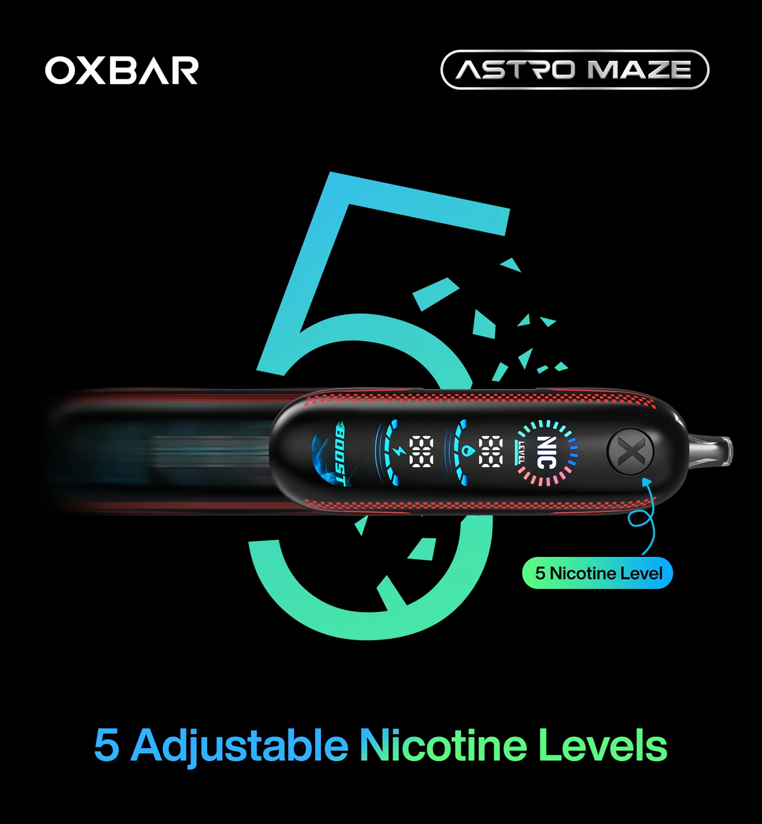 OXBAR Astro Maze 50K Puffs