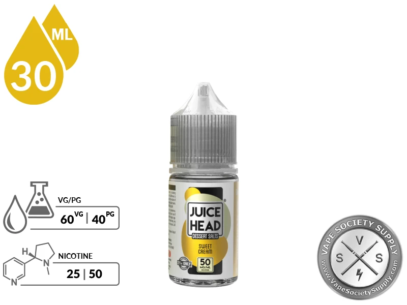 Sweet Cream Juice Head Salts