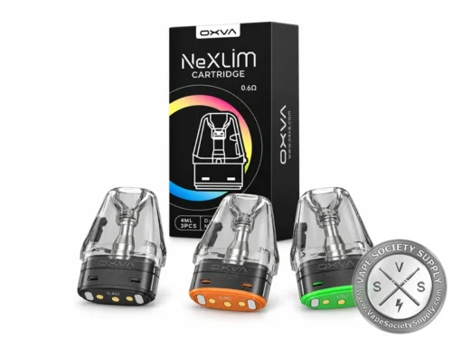 Three-pack of 4mL NeXLIM pods with UNITECH 3.0 coils