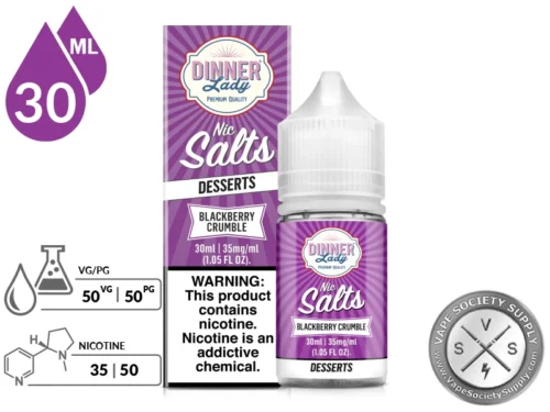 Blackberry Crumble DINNER LADY SALT