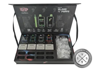 Chris Brown CB15K Puffs 15ML Disposable Device – Display of 8 – Sample Box