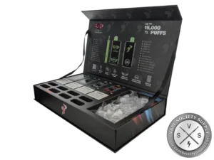 Chris Brown CB15K Puffs 15ML Disposable Device – Display of 8 – Sample Box