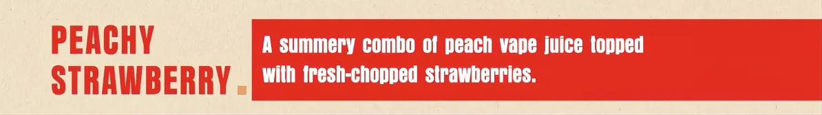 Jimmy the Juice Man Peachy strawberry