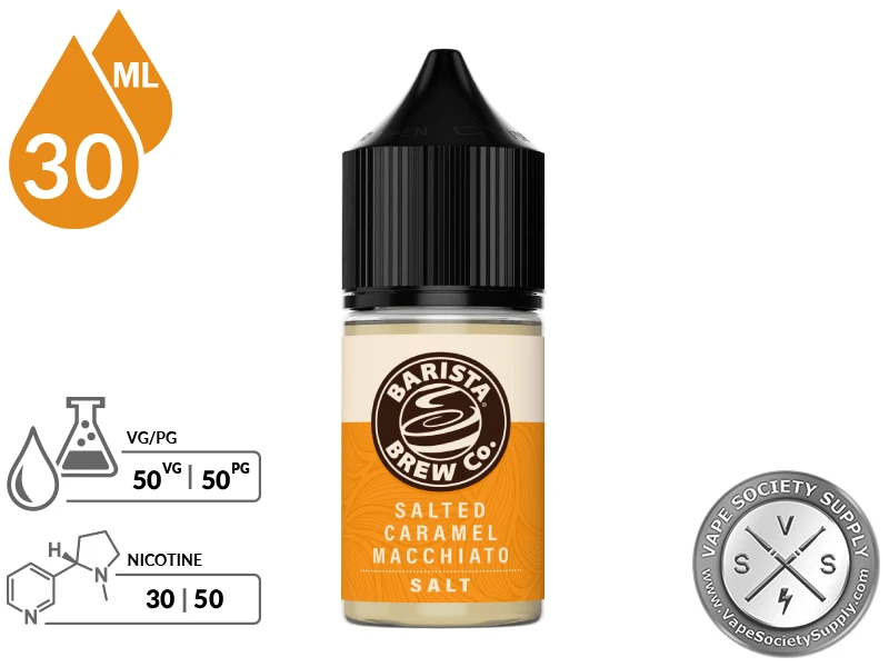 Salted Caramel Macchiato BARISTA BREW Co Salt