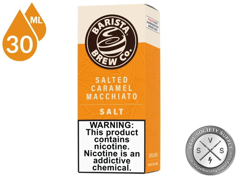 Salted Caramel Macchiato BARISTA BREW Co Salt
