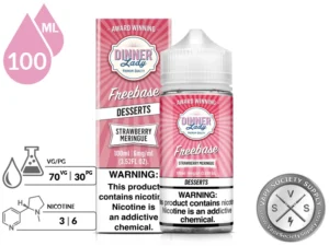 Strawberry Meringue DINNER LADY