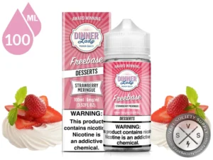 Strawberry Meringue DINNER LADY
